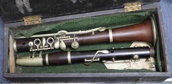 A clarinet